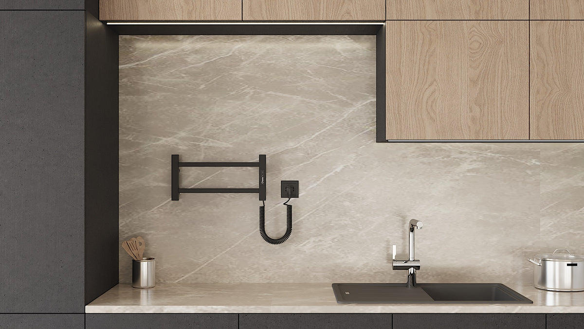 Ladder Elite 2 Black for Kitchen