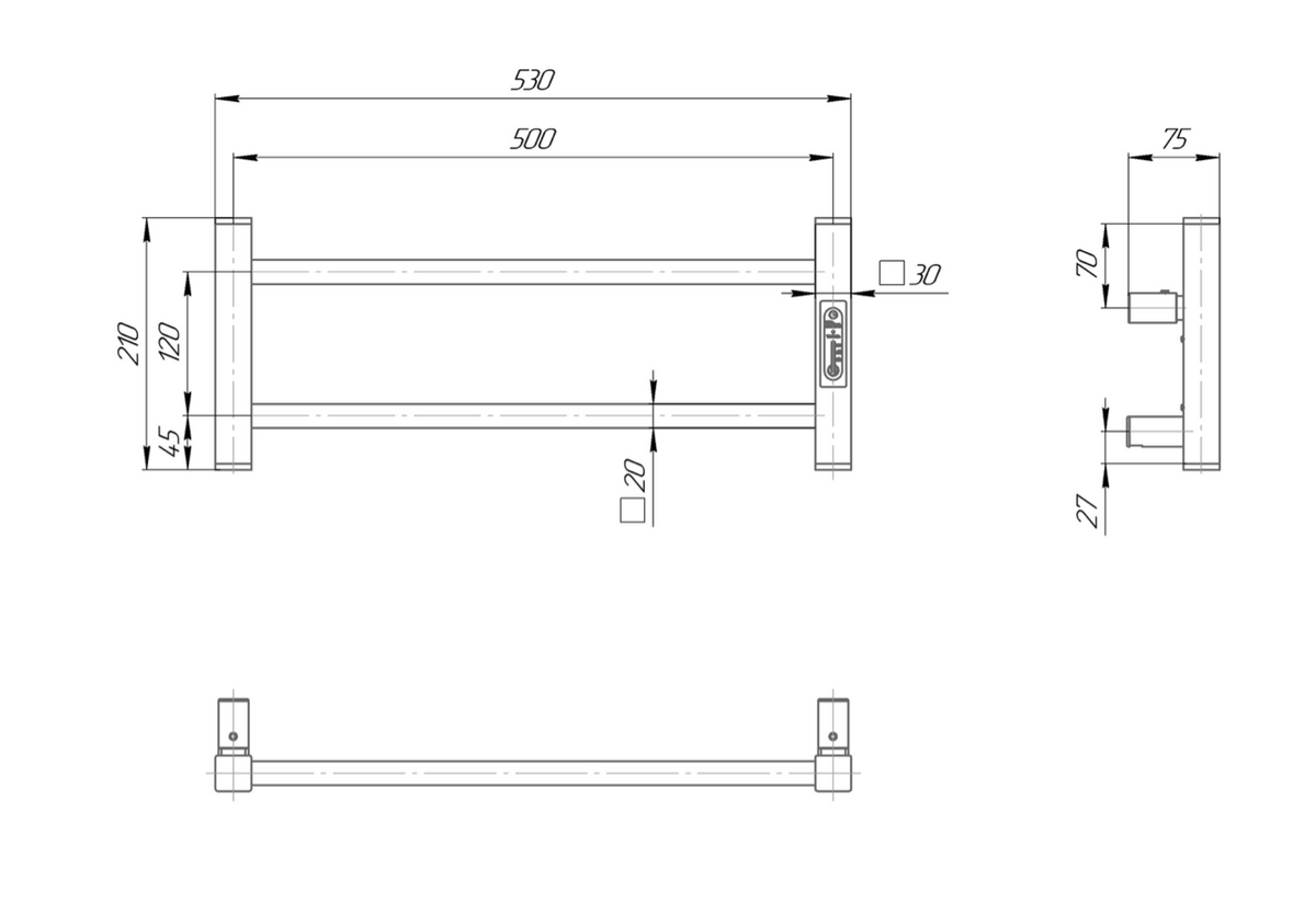 Ladder Elite 2 White for Kitchen