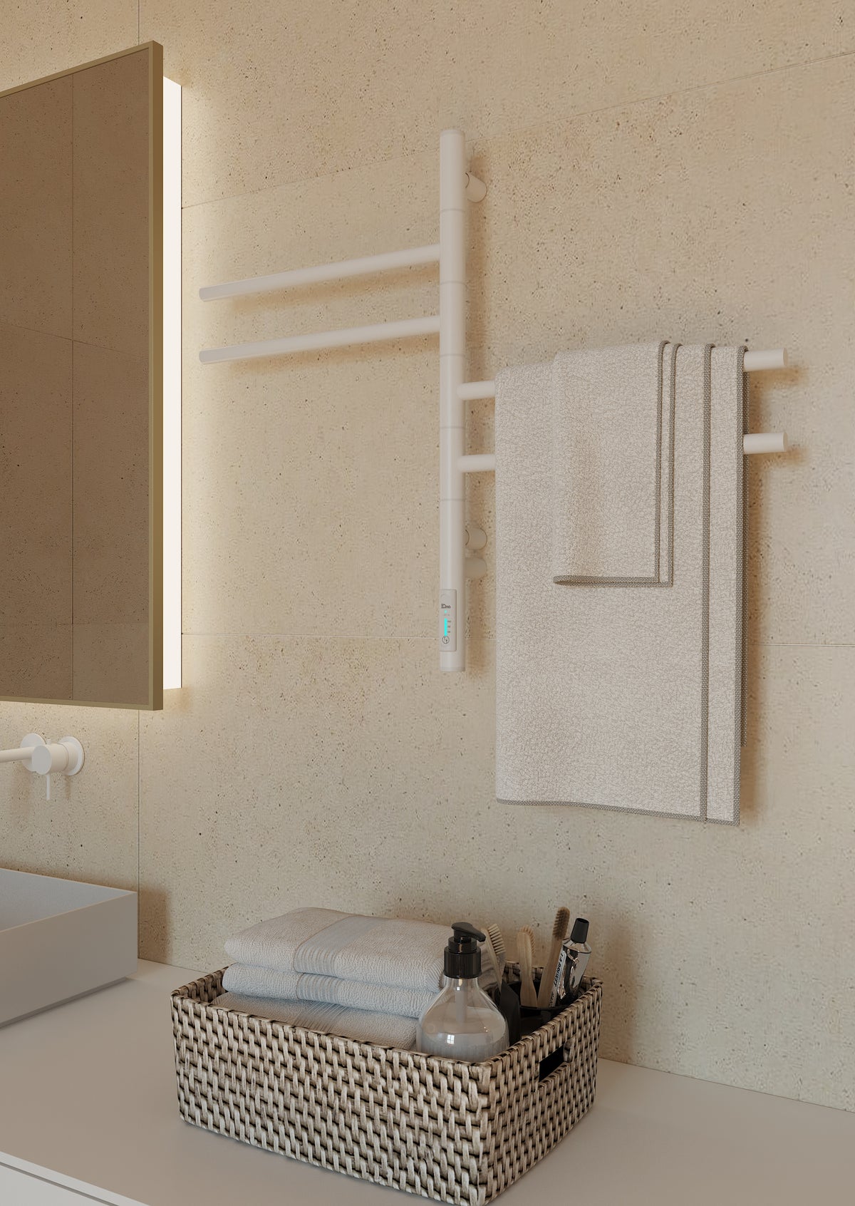 Vertical 4 White
