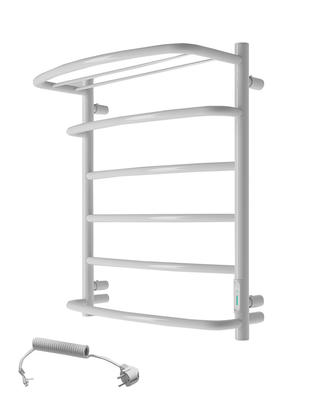 Cascade with Shelf 6 White