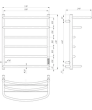 Load image into Gallery viewer, Cascade with Shelf 6 White
 фото 7